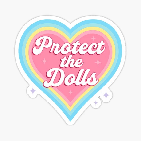 Artikel-Vorschau von Protect The Dolls Geschlechtergleichheit Trans Pride, designt und verkauft von Cute-Collection.