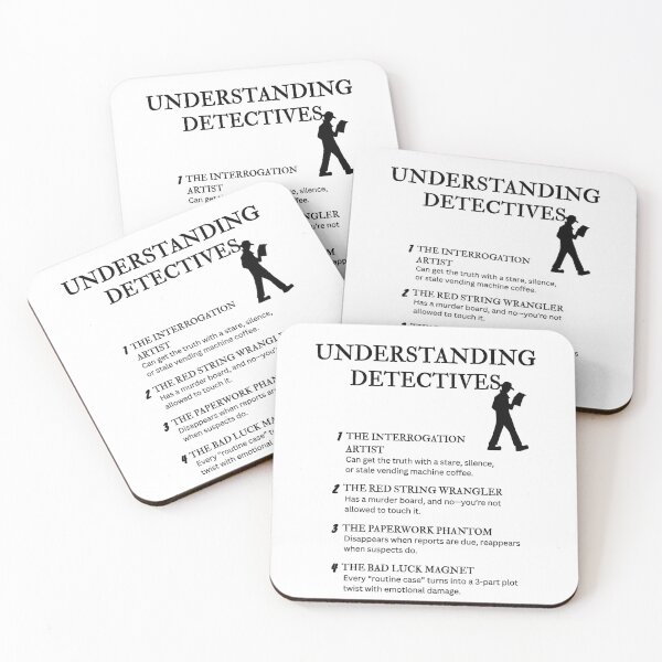 Item preview, Understanding Detectives – Funny Crime Solver Quotes for True Crime & Mystery Fans designed and sold by PsyFlow35.