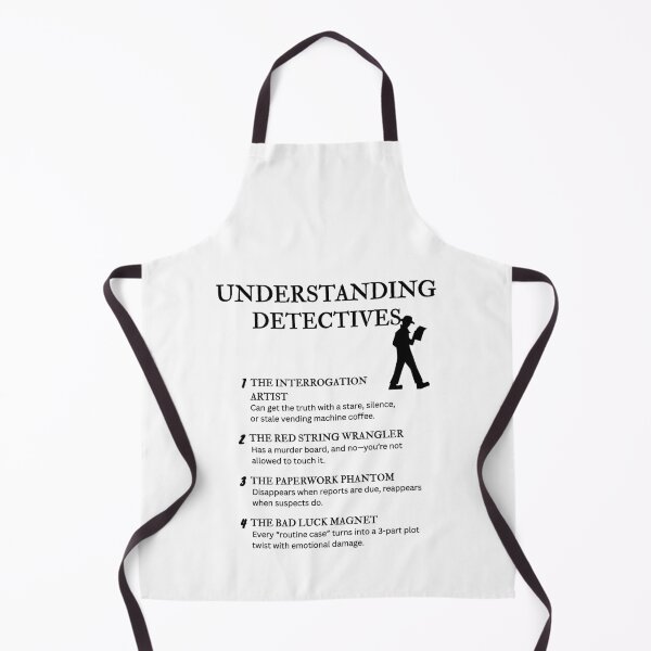 Item preview, Understanding Detectives – Funny Crime Solver Quotes for True Crime & Mystery Fans designed and sold by PsyFlow35.