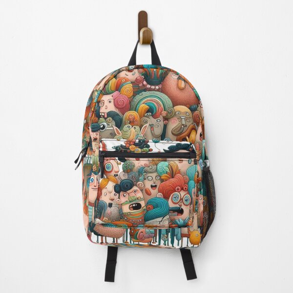 Item preview, A Colorful Crowd Where Every Face is a Surprise designed and sold by Vanich-Panich.