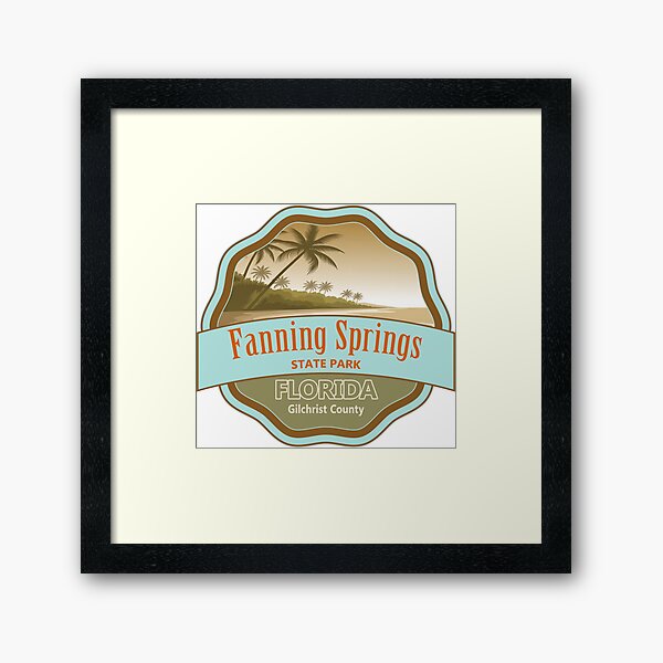 Item preview, Fanning Springs State Park Gilchrist County Florida designed and sold by Wanderful-roads.
