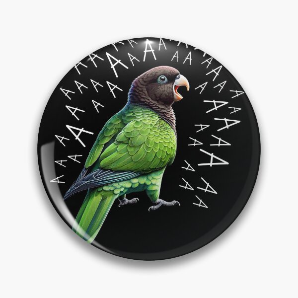 Item preview, Funny Screaming Dusky Parrot Lover designed and sold by Kimberley King Art  King Art.