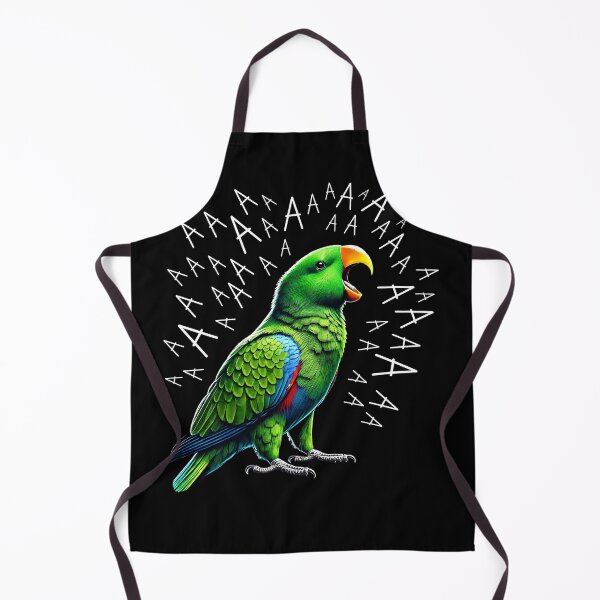 Item preview, Funny Screaming Eclectus Green Parrot Lover designed and sold by Kimberley King Art King Art.