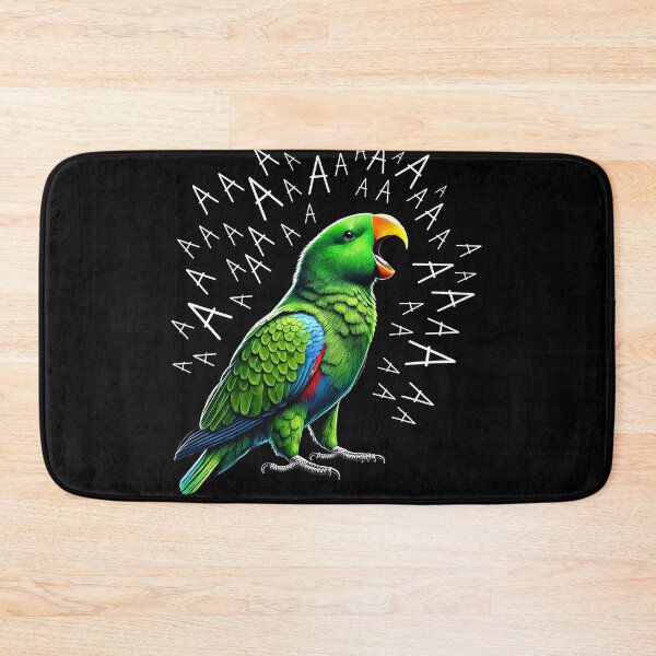 Item preview, Funny Screaming Eclectus Green Parrot Lover designed and sold by Kimberley King Art  King Art.