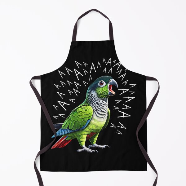 Item preview, Funny Screaming Green Cheek Conure Parrot Lover designed and sold by Kimberley King Art  King Art.