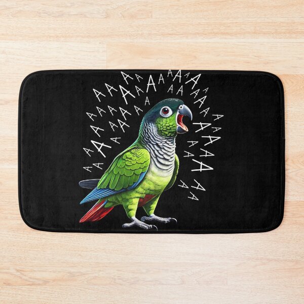 Item preview, Funny Screaming Green Cheek Conure Parrot Lover designed and sold by Kimberley King Art  King Art.