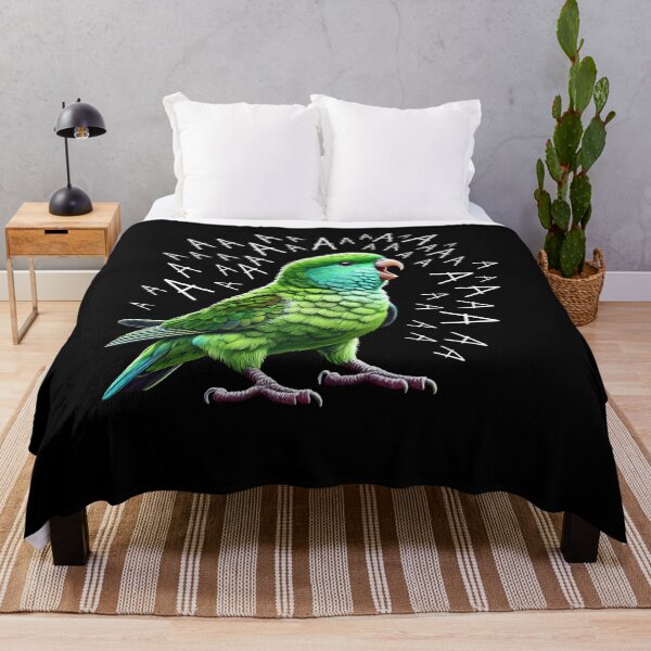 Item preview, Funny Screaming Parrotlet Parrot Lover designed and sold by Kimberley King Art  King Art.