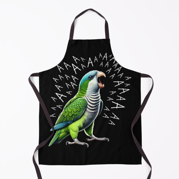 Item preview, Funny Screaming Quaker Parrot Lover designed and sold by Kimberley King Art King Art.