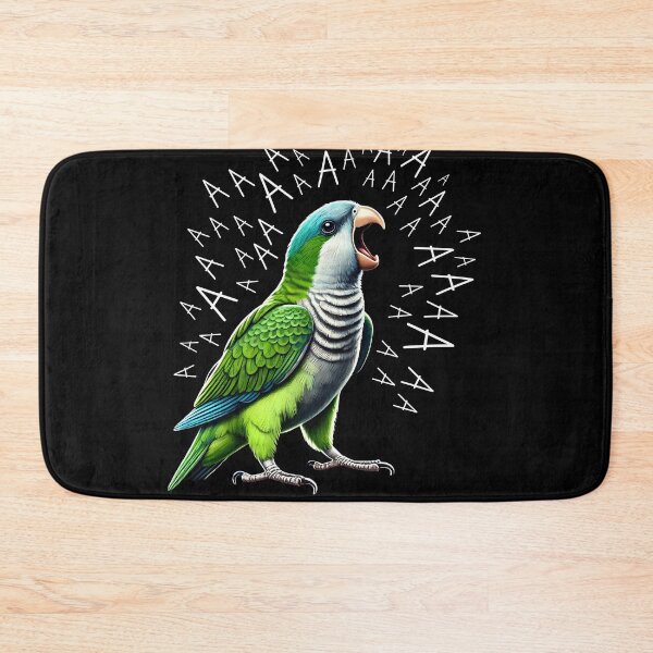 Item preview, Funny Screaming Quaker Parrot Lover designed and sold by Kimberley King Art  King Art.