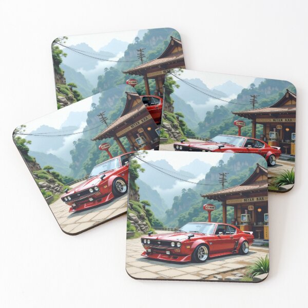 Item preview, Vintage Nissan in the mountains designed and sold by Salimgor Hangaround Music.