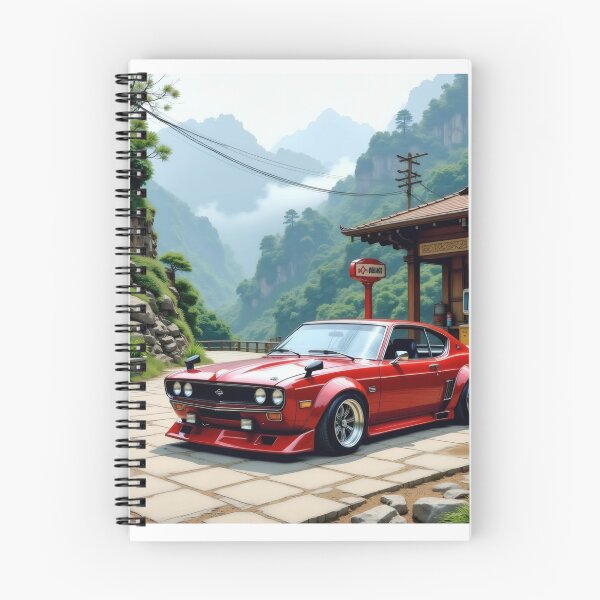 Item preview, Vintage Nissan in the mountains designed and sold by Salimgor Hangaround Music.