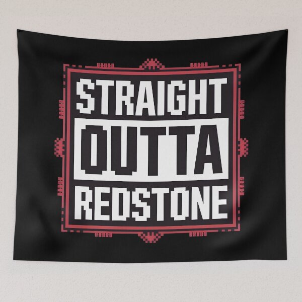 Item preview, Straight Outta Redstone designed and sold by Dilwish5.