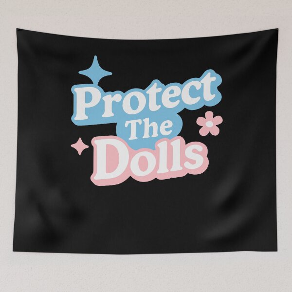 Item preview, Protect The Dolls Human Rights designed and sold by Cute-Collection.