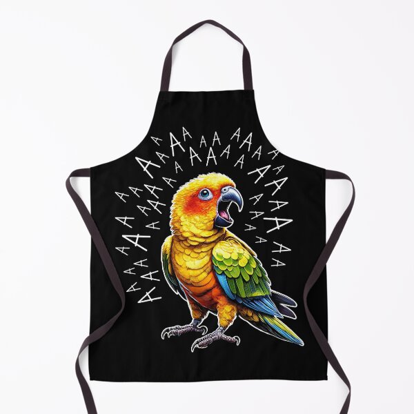 Item preview, Funny Screaming Sun Conure Parrot Lover designed and sold by Kimberley King Art  King Art.