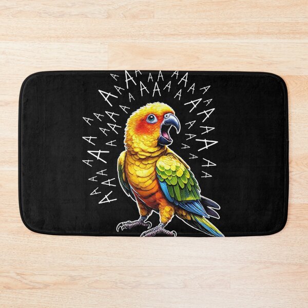 Item preview, Funny Screaming Sun Conure Parrot Lover designed and sold by Kimberley King Art  King Art.