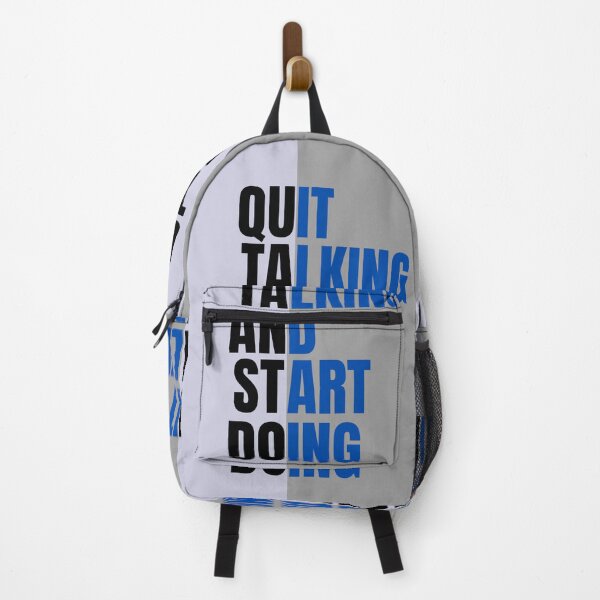 Item preview, Make a statement — "Quit Talking. Start Doing." designed and sold by THKR-Co.