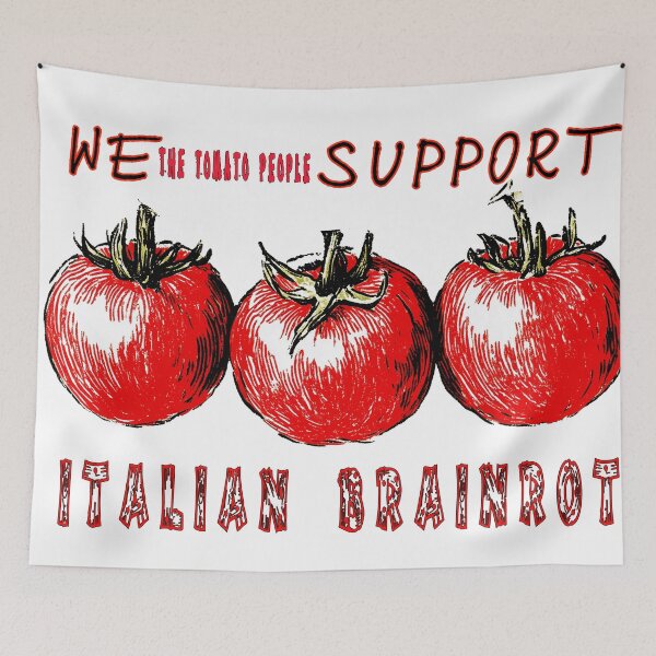 Item preview, Italian Brainrot We The Tomato People,tralalero tralala,bombini gusini,Tomato designed and sold by JanChryzostom.