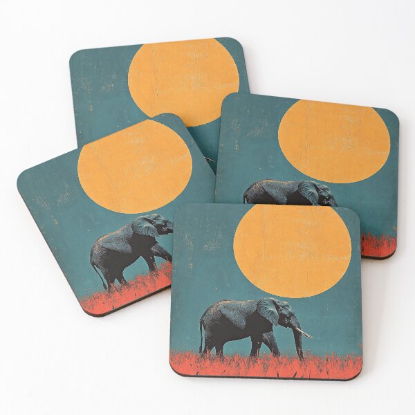 Item preview, Elephant: Wanderer of the Savannah designed and sold by ArtHouseNiklas.