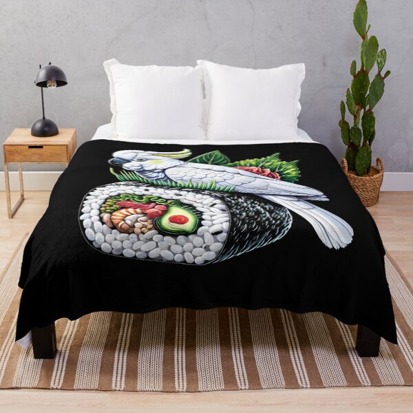 Item preview, Funny Sushi Cockatoo Parrot Lover Birding designed and sold by Kimberley King Art King Art.