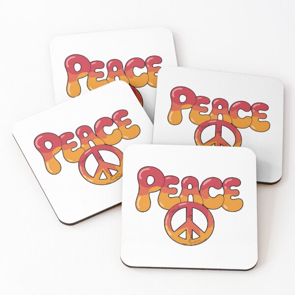 Item preview, A colorfull Peace sign and text. designed and sold by Joseph Hail.