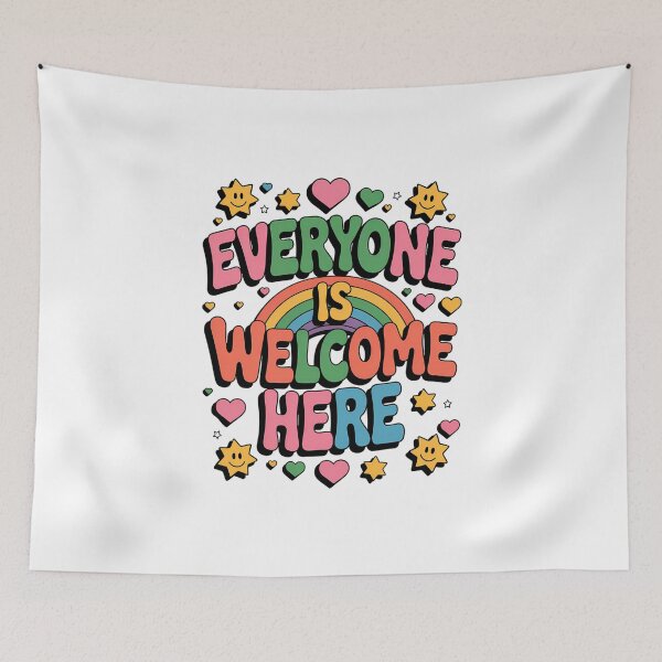Item preview, Everyone Is Welcome Here – Inclusive and Kindness-Themed Classroom Design designed and sold by ThatBBStore.