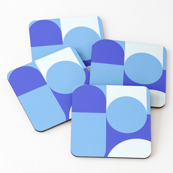Item preview, Blue Coastal Bauhaus designed and sold by MaiZephyr.