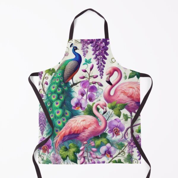 Artikelvorschau, Exotische Vögel - Pfau und Flamingos entworfen und verkauft von Tau Tia L Douglass.