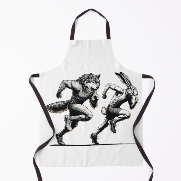Item preview, Competition Hare and Wolf Race Sprint Gift designed and sold by Pineapple-Tree.