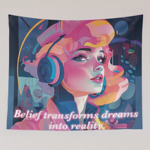 Item preview, Belief transforms dreams into reality. designed and sold by fanzen69.