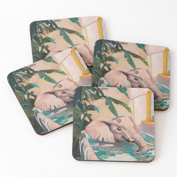 Item preview, Elephant: Pachyderm Wellness Oasis designed and sold by ArtHouseNiklas.