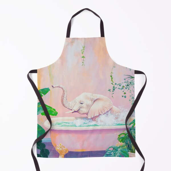 Item preview, Elephant: Relaxing in the water designed and sold by ArtHouseNiklas.