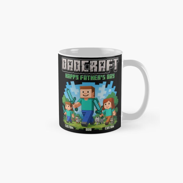 Item preview, DadCraft - Happy Father's Day - A Minecraft Movie designed and sold by Sophia Brown.