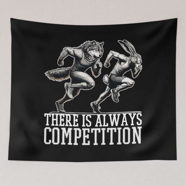 Item preview, Competition Hare and Wolf Competition Gift designed and sold by Pineapple-Tree.