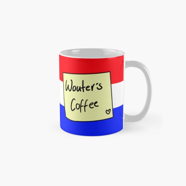 Artikel-Vorschau von Wouters Kaffeetasse (niederländische Flagge), designt und verkauft von StarmanStudios.