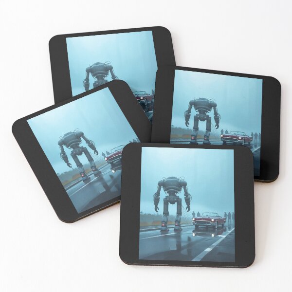 Item preview, Silent Giants on the Road designed and sold by bvdesignart.