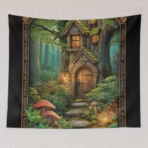 Item preview, Magical Tree House in the Forest designed and sold by MyMagicalPlace.