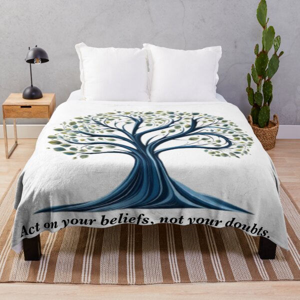 Item preview, Act on your beliefs, not your doubts. designed and sold by fanzen69.