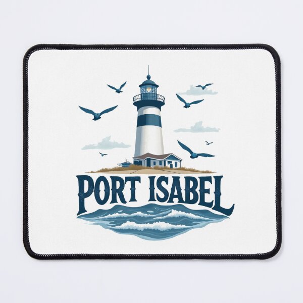 Item preview, Port Isabel Lighthouse Illustration Art designed and sold by latelierdechris.