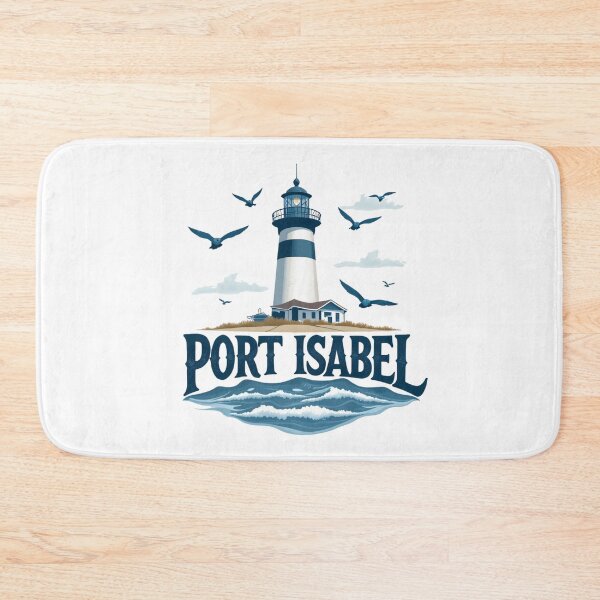 Item preview, Port Isabel Lighthouse Illustration Art designed and sold by latelierdechris.