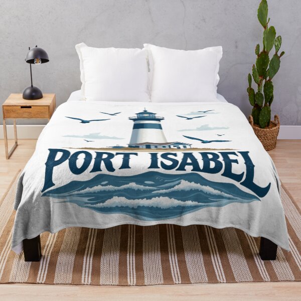 Item preview, Port Isabel Lighthouse Illustration Art designed and sold by latelierdechris.