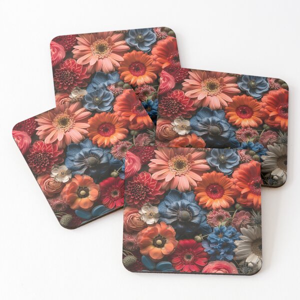 Item preview, Timeless beauty in floral patterns designed and sold by wuhoe.