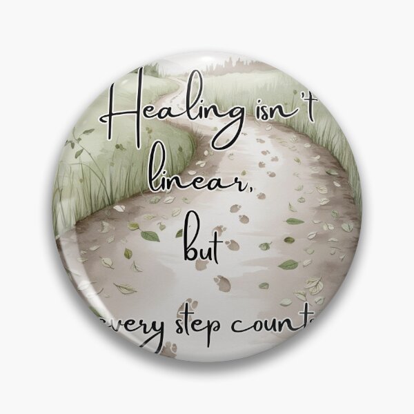 Item preview, Healing is Linear designed and sold by CreatedbyKandJ.