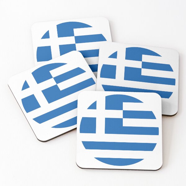 Item preview, Greece Flag designed and sold by USEFULART-Shop.