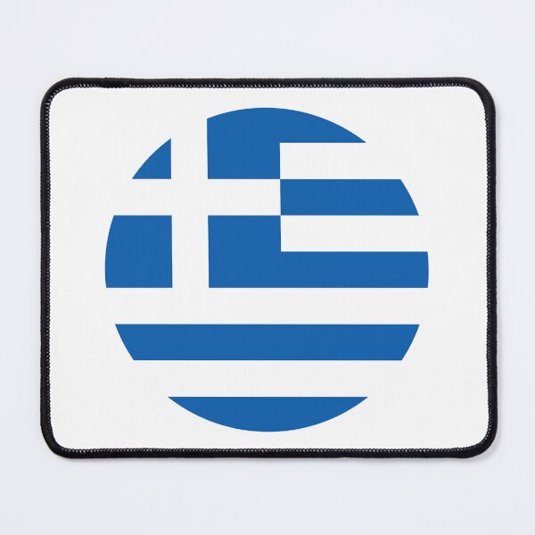 Item preview, Greece Flag designed and sold by USEFULART-Shop.