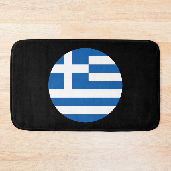 Item preview, Greece Flag designed and sold by USEFULART-Shop.