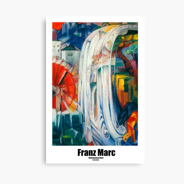Item preview, Franz Marc exhibition poster designed and sold by paulrommer.