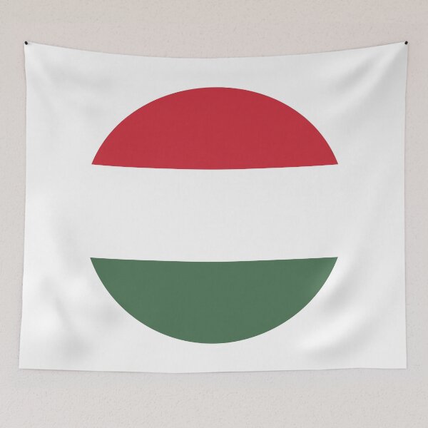 Item preview, Hungary Flag designed and sold by USEFULART-Shop.