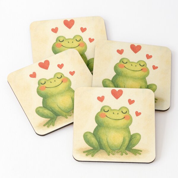 Item preview, Little Frog, Big Love designed and sold by GusiaTreasures.