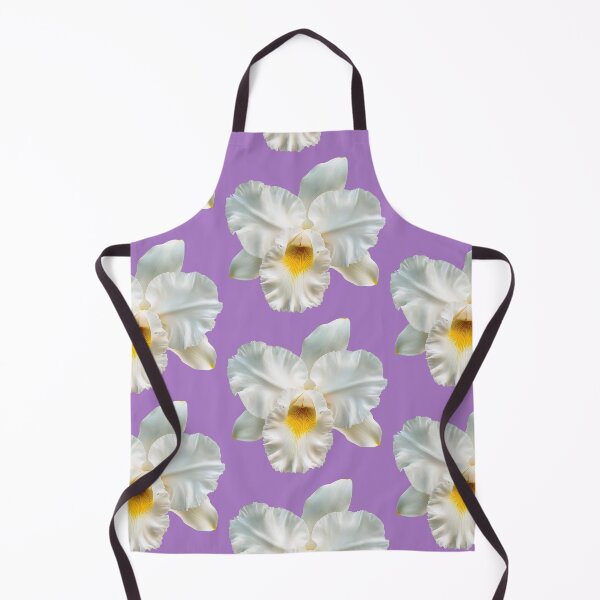 Item preview, Beautiful large white Cattleya orchid flowers designed and sold by FluffyGallery.