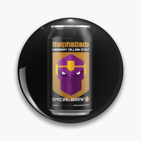 Item preview, IMAGINARY VILLAIN STOUT // #alphabads "Z" designed and sold by REALTHANG CUSTOMS.